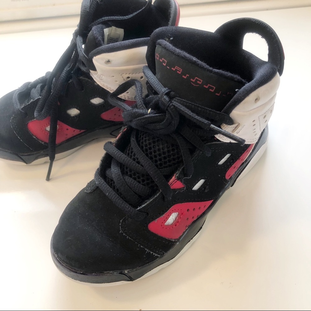 Little Boys Jordan 6-17-23 Basketball Sneakers